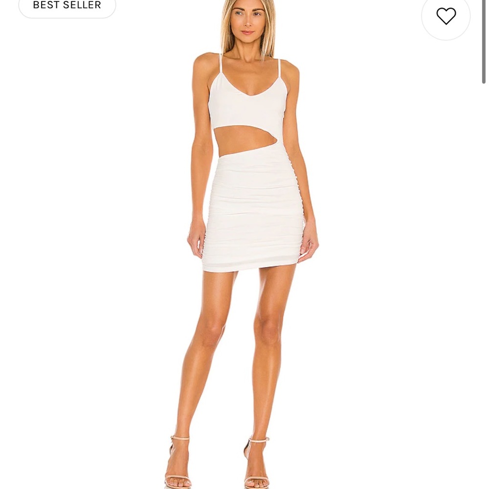Superdown Darcey Ruched Mini Dress
